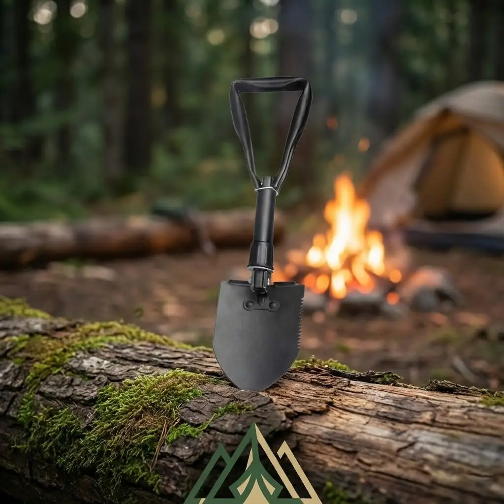 بیلچه تاشو سایز متوسط مدل AT7572 - سبز