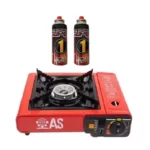 اجاق سفری مدل AS به همراه 2 عدد کپسول گاز - تصویر 4