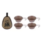 مجموعه ظروف کمپینگ مدل Jungle بسته 4 عددی