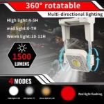 چراغ کمپینگ مدل CH-23060-A رنگ نور چند رنگ - تصویر 5