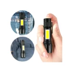 چراغ قوه دستی مدل UV filtering با نور بنفش - تصویر 4