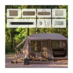 چادر کمپینگ 8 نفره نیچرهایک مدل CNH22ZP004 - تصویر 5