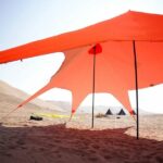 سایبان ستاره ای کمپینگ استارتنت دابل دیلور مدل دو ستون - تصویر 3